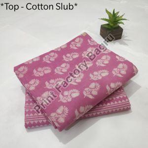 kantha fabric pure cotton bagru hand block printed dress material