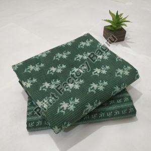 kantha fabric pure cotton bagru hand block printed dress material