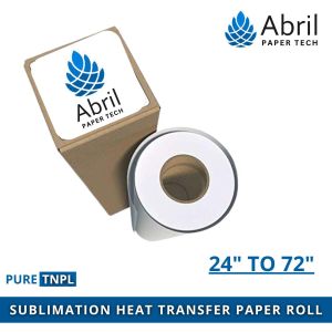 24 Inch to 72 Inch Sublimation Heat Transfer Paper Roll