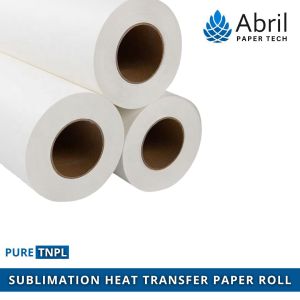 Sublimation Heat Transfer Paper Roll Indian Tnpl Rns Off White