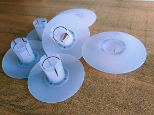 Bobbin disc white