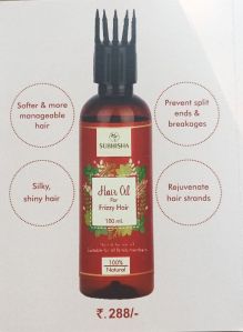 Subhisha Hair oil for Frizzy hair