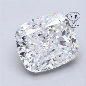 Cushion cut lab grown diamond