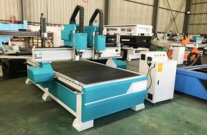 Double Head CNC Router Machine