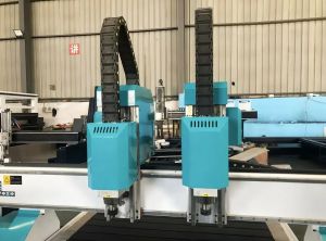 Double Head CNC Router Machine