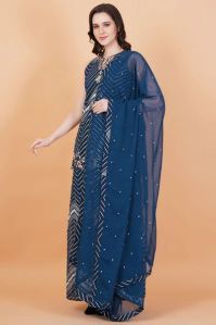 Aegean Georgette Sharara Suit
