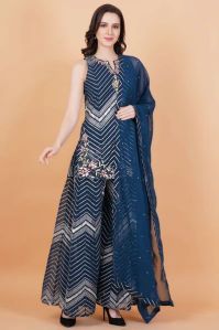 Aegean Georgette Sharara Suit