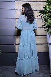 Georgette Three Layer Shrug