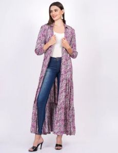 Fancy Georgette Printed Shrug