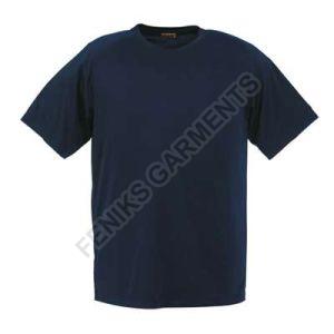 Mens Half Sleeve Polyester Round Neck  T-Shirts