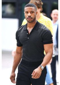 Mens Black Half Sleeve T-shirts