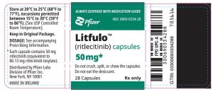 Litfulo (Ritlecitinib) 50mg Capsules