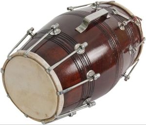 17 Inch Wooden Handmade Indian Dholak