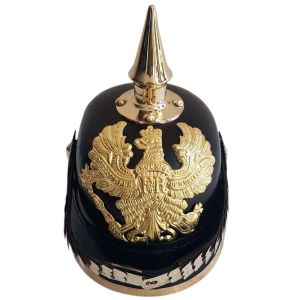 Prussian Pickelhaube German Leather Helmet