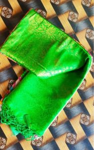 Ladeis Green Soft Silk Saree