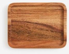 Wooden Rectangle Tray