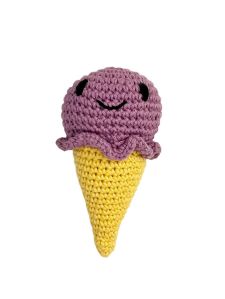 crochet knitted ice cream cone