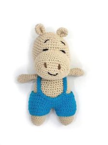 Hippo Crochet Toy