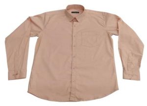 Madrid Twill Coral Mens Full Sleeve Plain Shirt