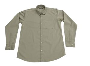 Madrid Twill Pista Green Mens Full Sleeve Shirt