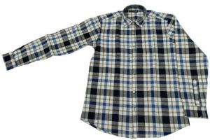 RFD Indigo Navy Mens Full Sleeve Check Shirt