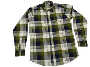 RFD Olive Mens Full Sleeve Check Shirt