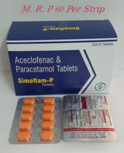 Aceclofenac Paracetamol Tablets