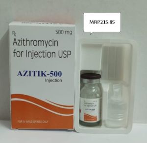 Azitik-500 Azithromycin Injection