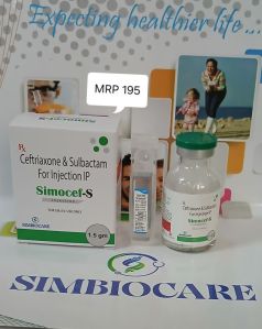 Simocef-S Ceftriaxone and Sulbactam Injection