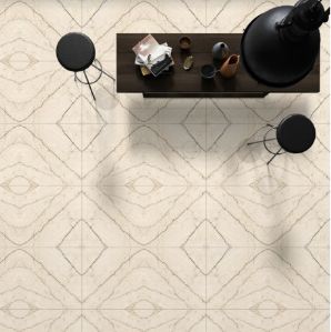 Grainy Bookmatch Glossy Floor Tiles