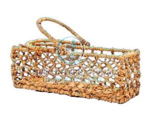 Bamboo Plush Basket