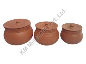 Terracotta Clay Handi Set