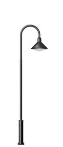 Mild Steel Garden Light Pole