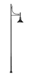 MS Single Arm Garden Light Pole