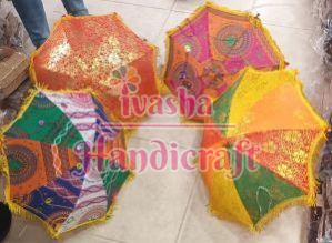 Rajasthani Embroidery Umbrella