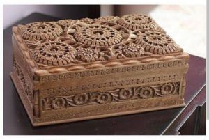 Fancy Carved Wooden Box