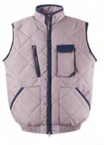 Grey Polyester Body Warmer Vest