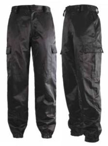 Mens Black Security Pant