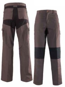 Mens Straight Fit Plain Industrial Workwear Trousers