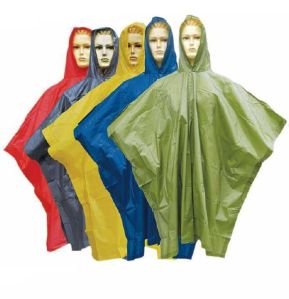 Plain Poncho Rain Coat