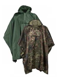 PVC Poncho Rain Suit