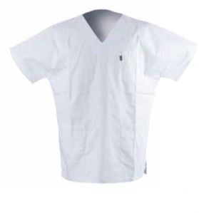 White Medical Surgical Scrub Suit