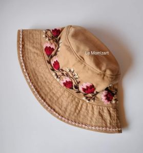 Kids Hand Embroidered Hats