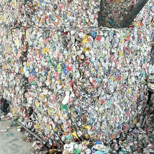 Aluminum UBC Scrap Bale Shredder Machine