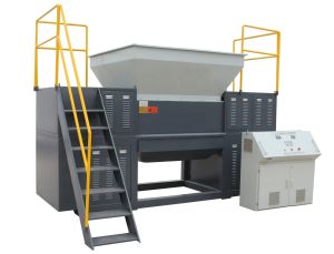 Double Shaft Municipal Solid Waste Shredder Machine