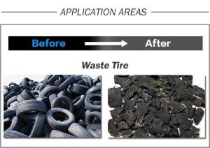 Heavy Duty Waste Shredder Machine