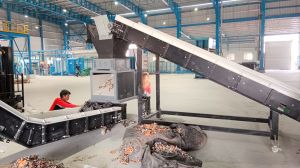 Industrial Waste Shredding System