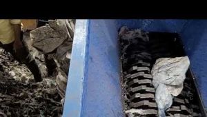 Jumbo Bag Shredder Machine