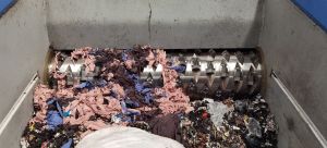 Plastic and Cloth Shredding Machine for mixed waste