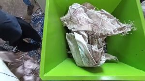Raffia Bag shredder machine